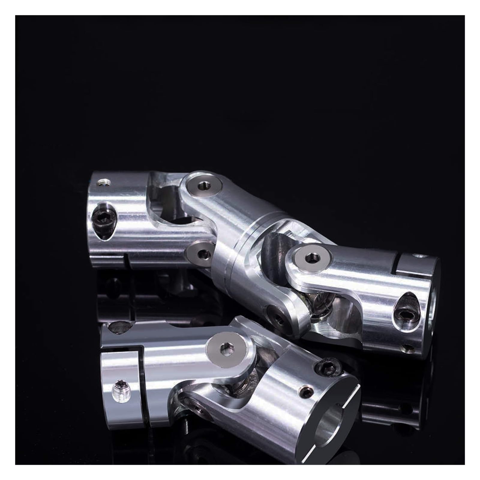 Accouplement à cardan Accouplement de joint universel en alliage d'aluminium D30 L70, roulement à aiguilles croisé télescopique simple et double de précision à grande vitesse(5mm to 8mm)