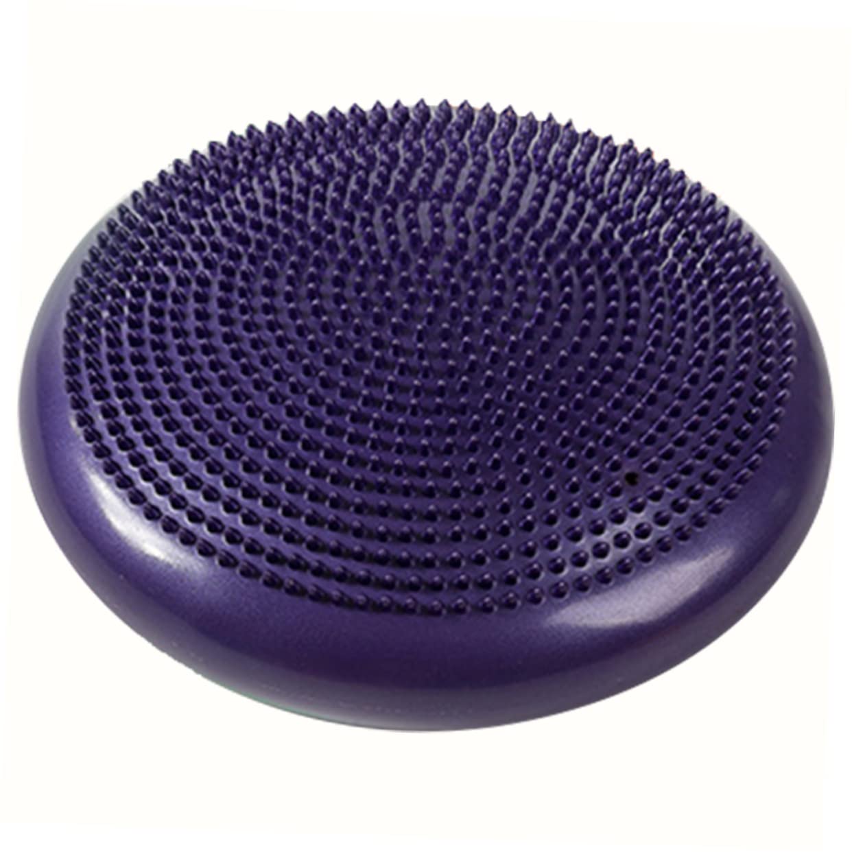 Cuscino Gonfiabile di Equilibrio Porpora in Pvc Pompa Manuale | Ragazzo Ragazza e Adulti, Aiuta Stabilità del Core e Rafforza L’allenamento, Accessorio Incluso