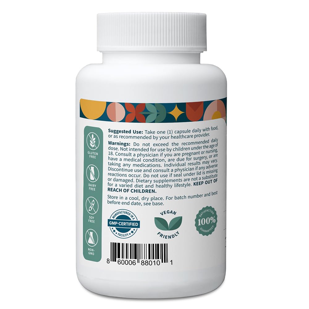 Pattern Wellness Odorless Organic Garlic Supplement – 30 Capsules — Amazon image 7