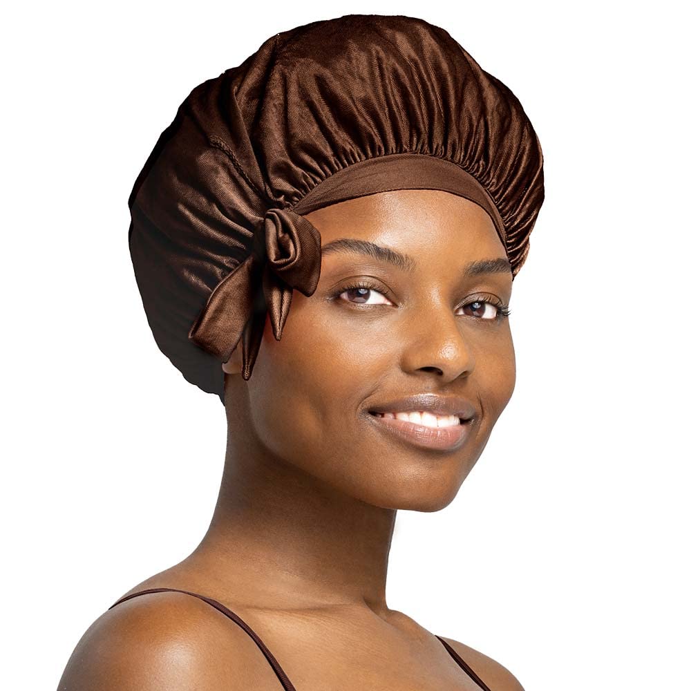 Brown hair bonnet Clearance
