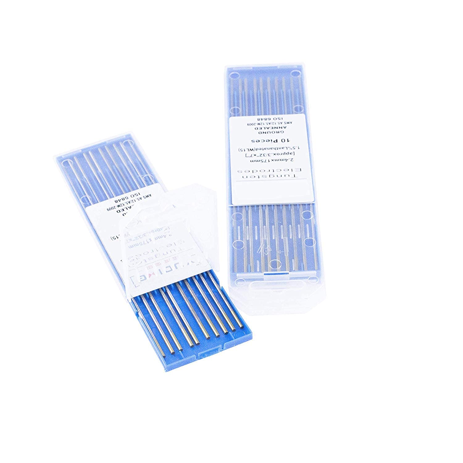 ELCAN Tungstens TIG Saldatura Lantanio 1,5% Oro WL15 - Foto 10