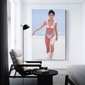 Amazon.co.jp: 西田ひかる写真ビキニポスターアートパネル