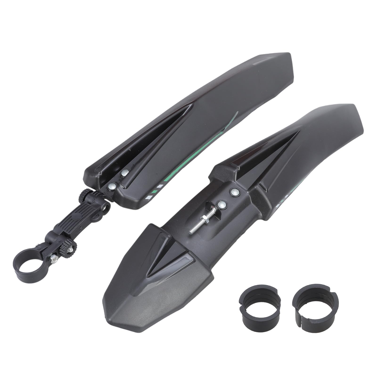 Uqezagpa Universals Bike Mud Guards Wide Thickened Mudguards Easyly Install Mud Guards for City Cycling Light Weight Bike Mudguards