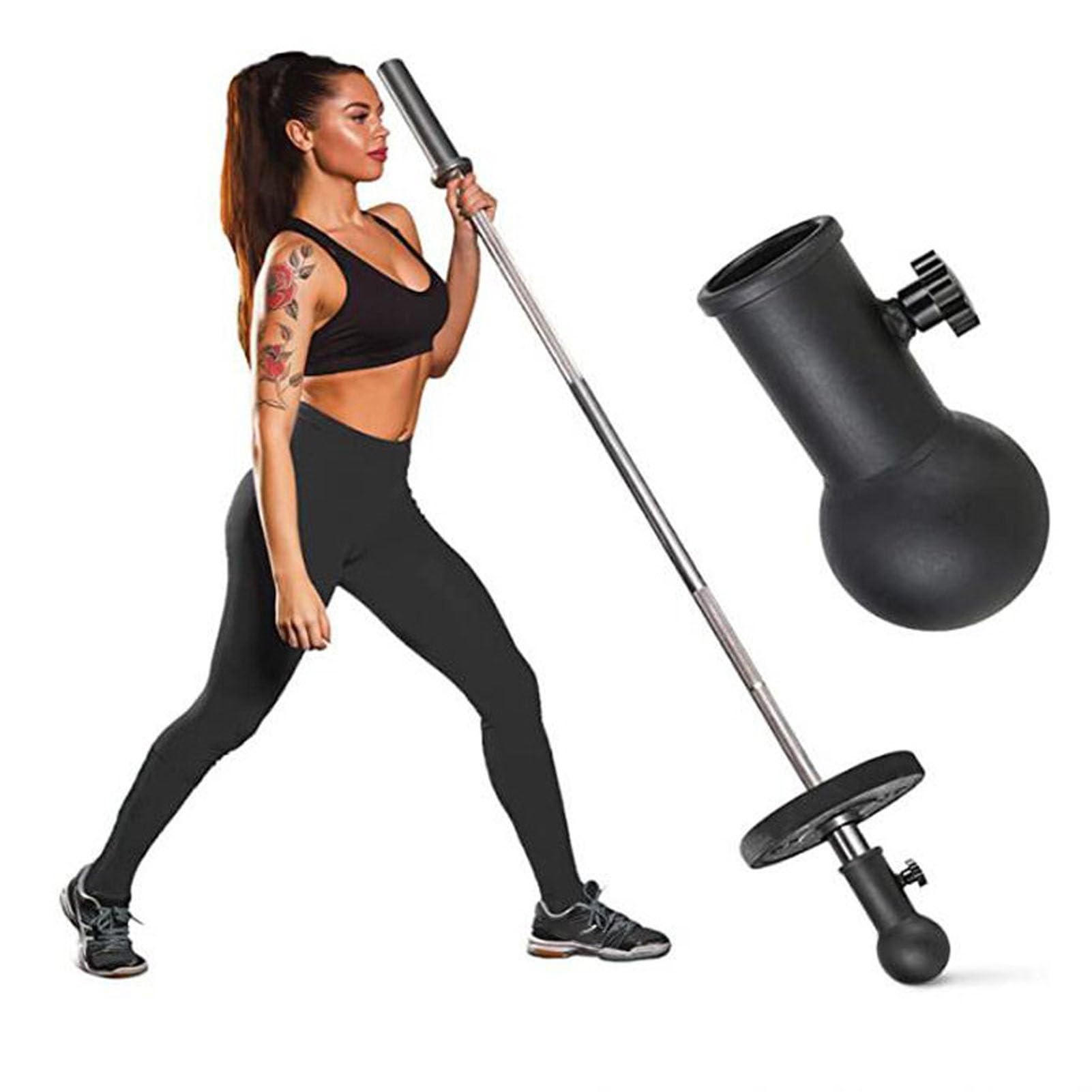 Amazon | バーベル用ランドマインアタッチメント、バーベルバー