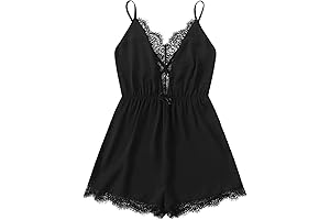 Casual Short V-Neck Lace Suit