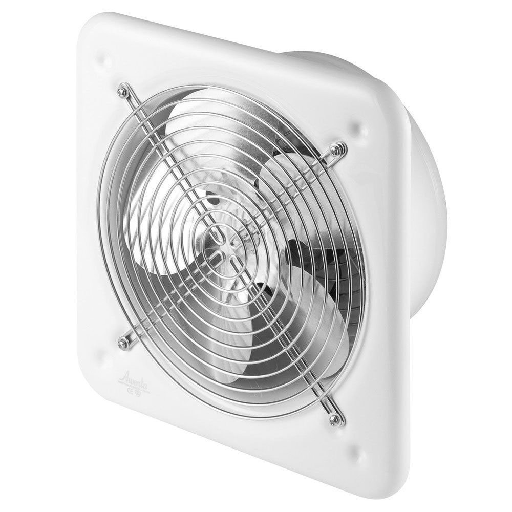 Airtech-Uk White Industrial Extractor Fan 250Mm / 10" Ventilator O250