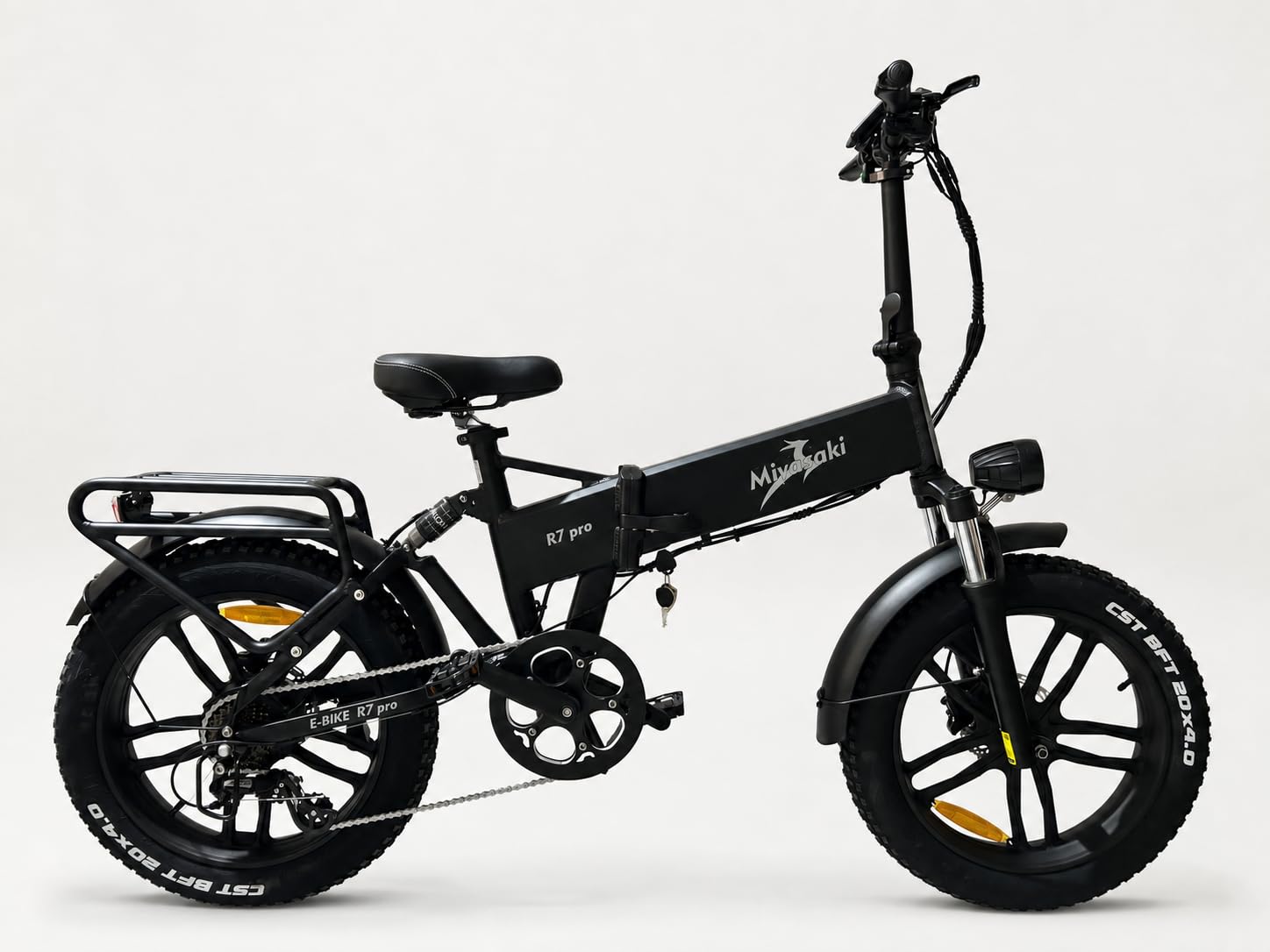 Miyazaki R7pro 折りたたみ電動アシスト自転車 ファットバイク Amazon.co.jp: 【型式認定取得】Miyazaki R7Pro 電動アシスト自転車