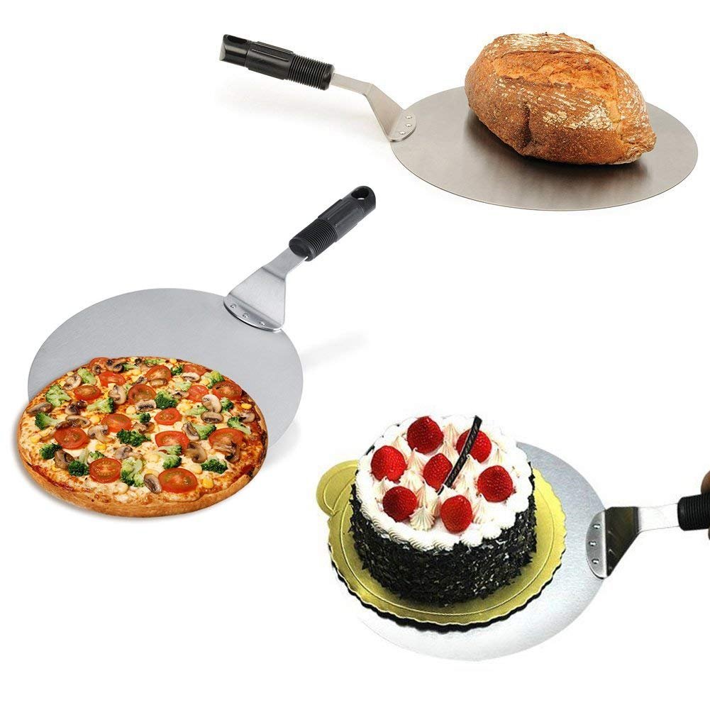 YUNRUX Pala per pizza tonda in acciaio inox ... - SHEIN ALIA