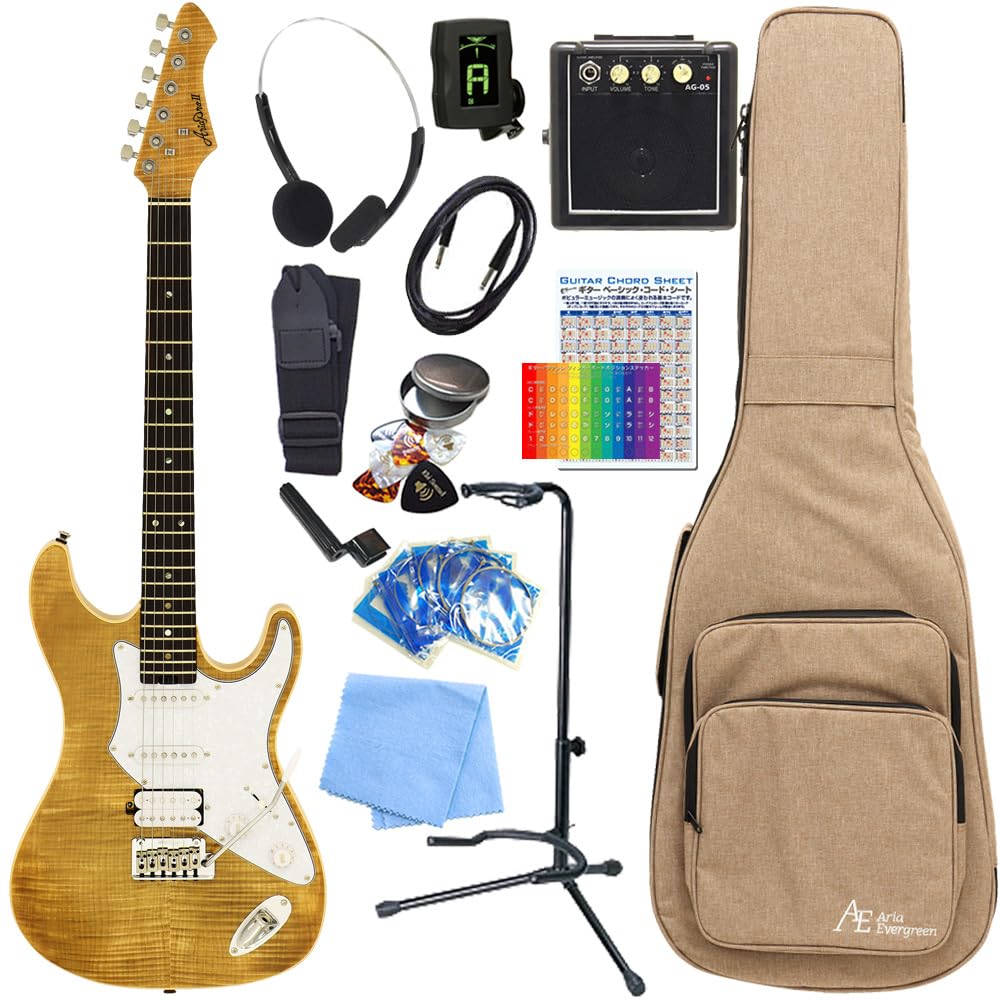 AriaProⅡ　エレキギター　セット macstdb9set.jpg