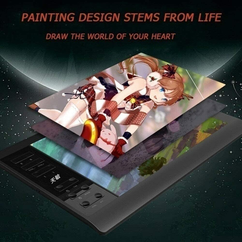 Tablet LCD do pisania, cyfrowy ewriter do rysowania graficznego, ręcznie malowany tablet z rysikiem, łączy się z telefonem komórkowym w celu łatwego rysowania