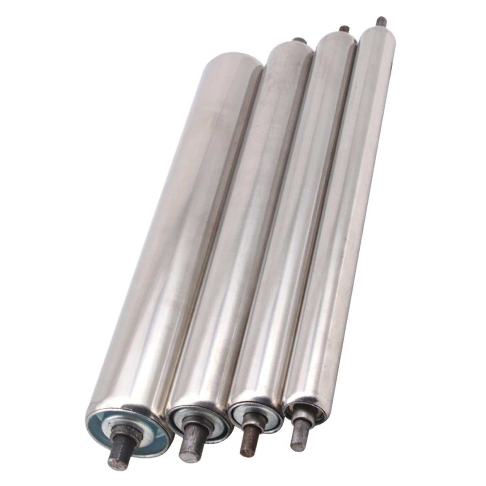 Genérico Rodillo transportador Ajustable de 300 kg - Rodillos transportadores Extensibles de 5 cm de diámetro para almacenes, fábricas y logística - Manejo de Materiales de Alta Resistencia (25 mm de