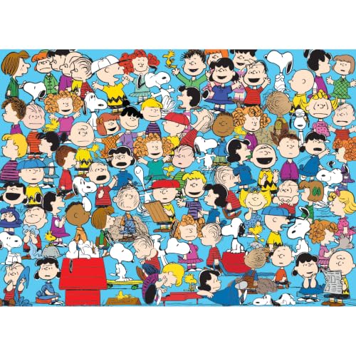 RoseArt - Peanuts - Cast of Characters - 1000 Piece Jigsaw Puzzle for Adults - image 2