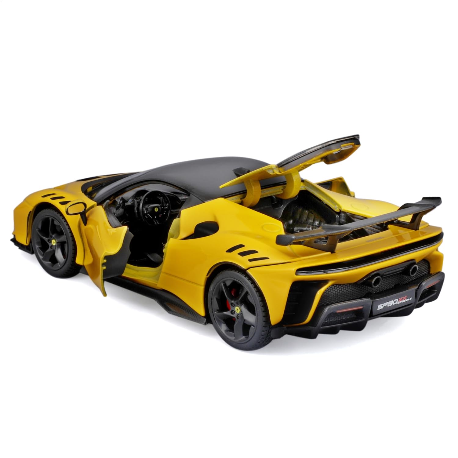 Amazon | Bburago 1/24 フェラーリ SF90 XX ストラダーレ イエロー