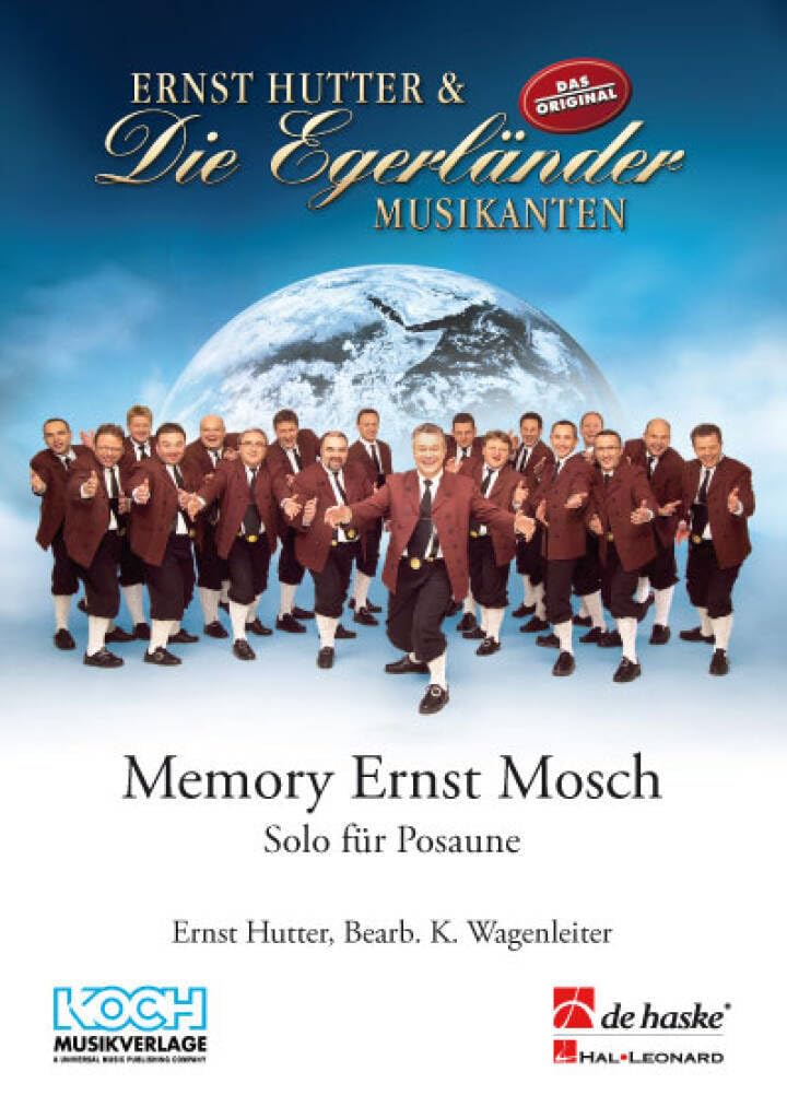 MEMORY ERNST MOSCH TROMBONE -PARTITION+PARTIES SEPAREES