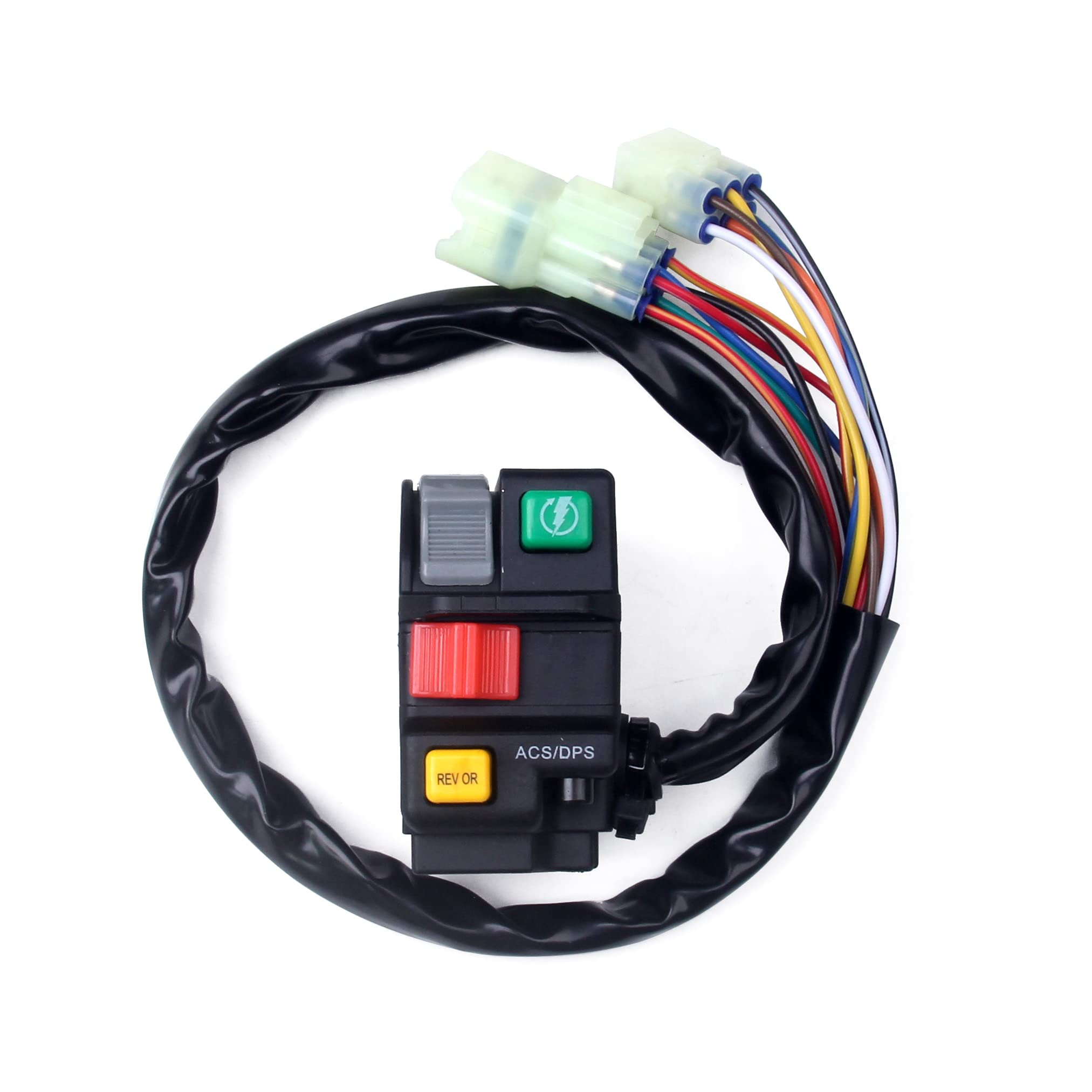 Honda TRX300 TRX300FW Electric Start Switch – Kill, Light, Choke – 1998-2000 – HOR-379