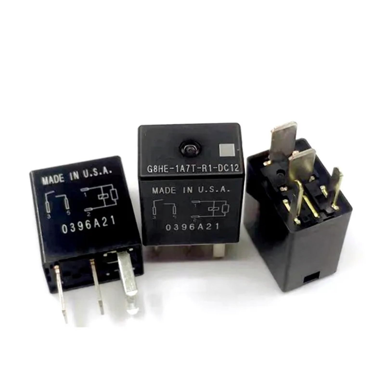 OSHZIKJII Relay G8HE-1A7T-R1-DC12 12VDC DC12V 12V 4PIN/1pcs(5PCS)