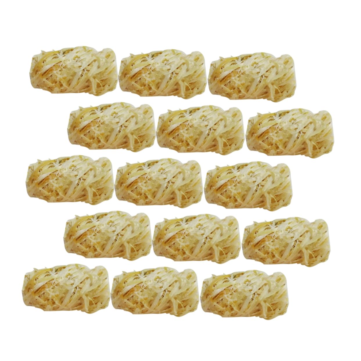Mipcase 100piezas De Madera Natural para Parrilla Camping y De Encendido Rápido y Ecológicos