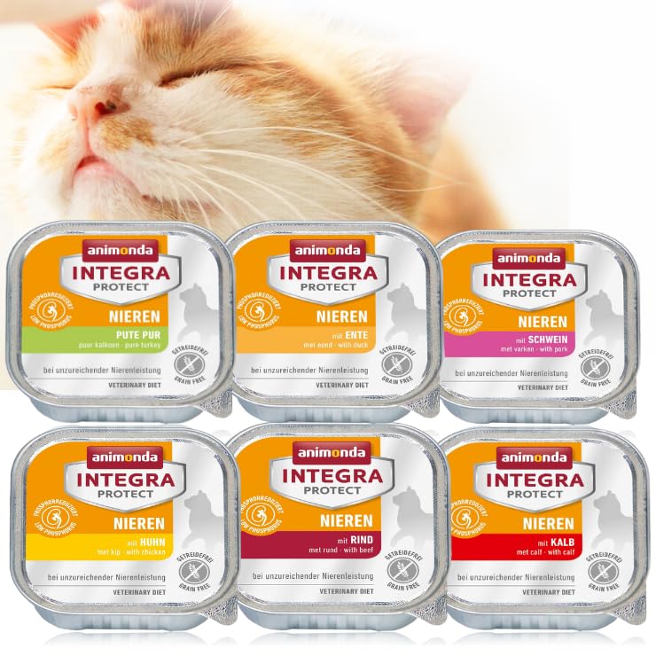 Amazon.co.jp: アニモンダ 猫 腎臓 療法食 ウェット (お試し6種の味