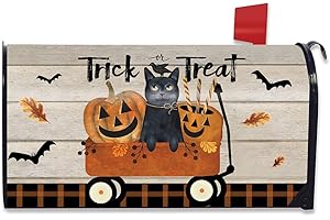 Halloween Wagon Cover: Festive and Durable Mailbox Adornment