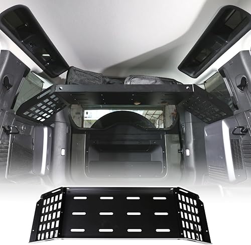 JONKOKO Cesta de almacenamiento para maletero de automóvil, organizador de carga lateral, modular compatible con Land Rover Defender 110 2020-2024