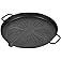 ANQIA Korean Style 12.6in Grill Pan Non-stick Maifan Coated Smokeless Griddle Pan Compatible for Induction, Gas Stove, Electr
