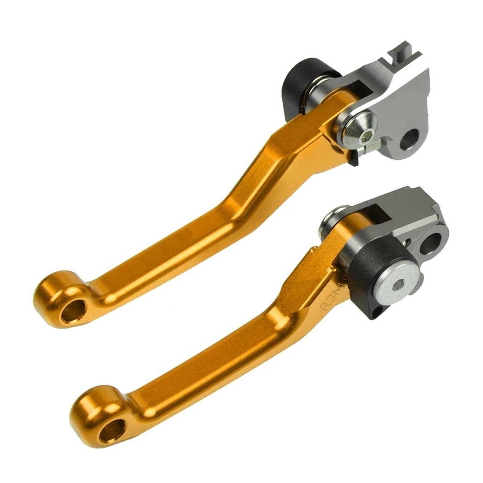 YAXFBRHGC for Yamaha WR450F WR 450F 2001-2015 Motocross CNC Pivot Dirt Bike Brake Clutch Levers(Gold)