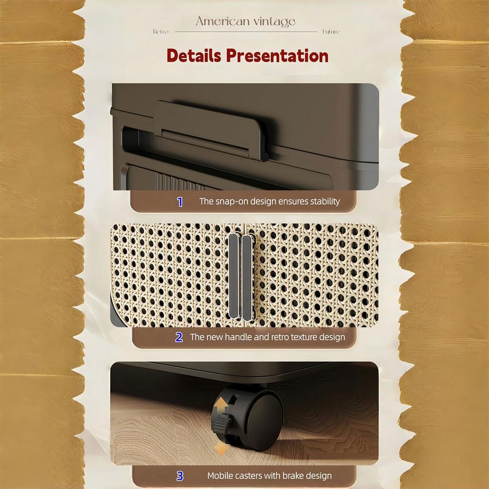 Stackable Storage Bins with Lids and Wheels, 156Qt Collapsible Plastic Organizer Boxes with Magnetic Front Doors, Anti-Tipping Design, Foldable Closet Storage Containers for Home, Office, Dorm