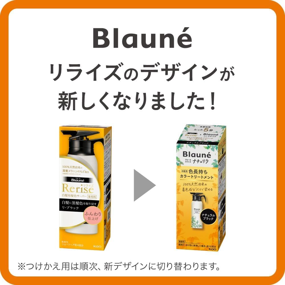 リライズ　白髪用髪色サーバー リ・ブラック ブローネ / ブローネ リライズ 白髪用髪色サーバー リ・ブラック