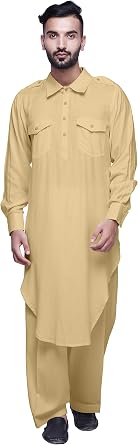 Atasi Mens Kurta Pathani Pajama For Party Casual Kurta Pyjama For Boys