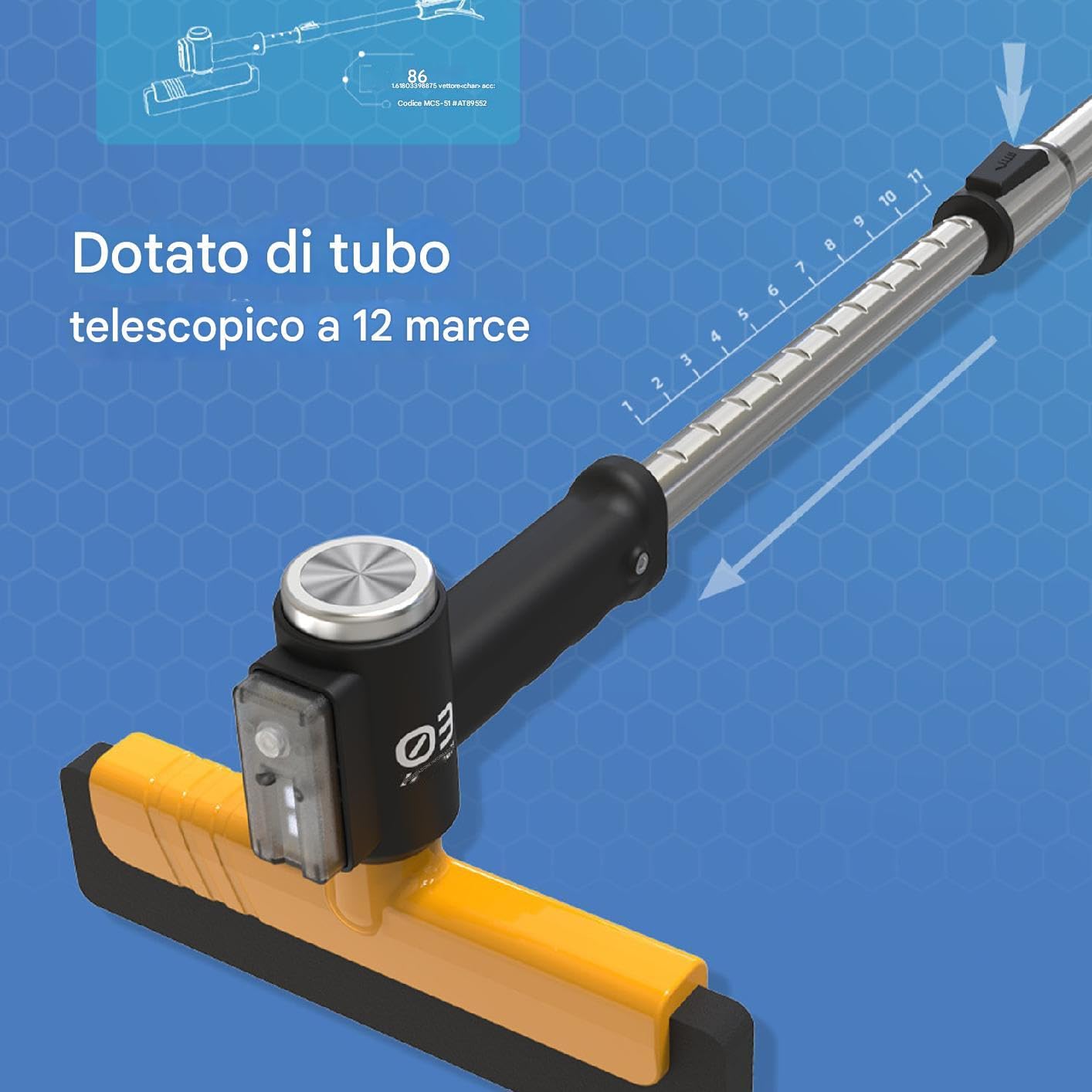 Escapador de Nieve para Eliminar el Hielo – Herramienta de Parabrisas