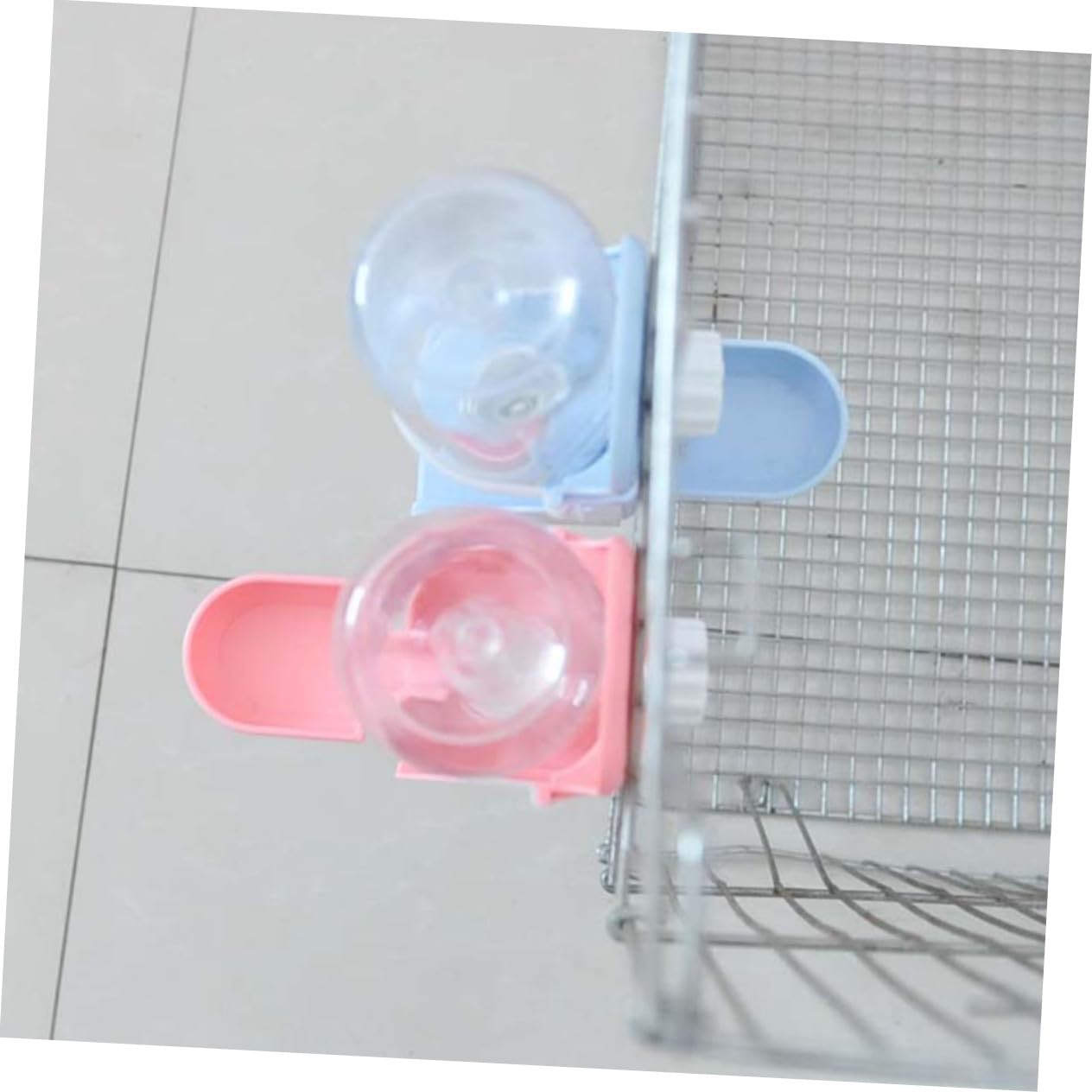 FOMIYES 2st Kaninchentränke Meerschweinchen Wasserflasche Wasserspender Für Hamster Kleintiere Wasser Hängender Trinkbrunnen Für Hamster Wasserspender Für Haustiere Haustier-trinkwerkzeug