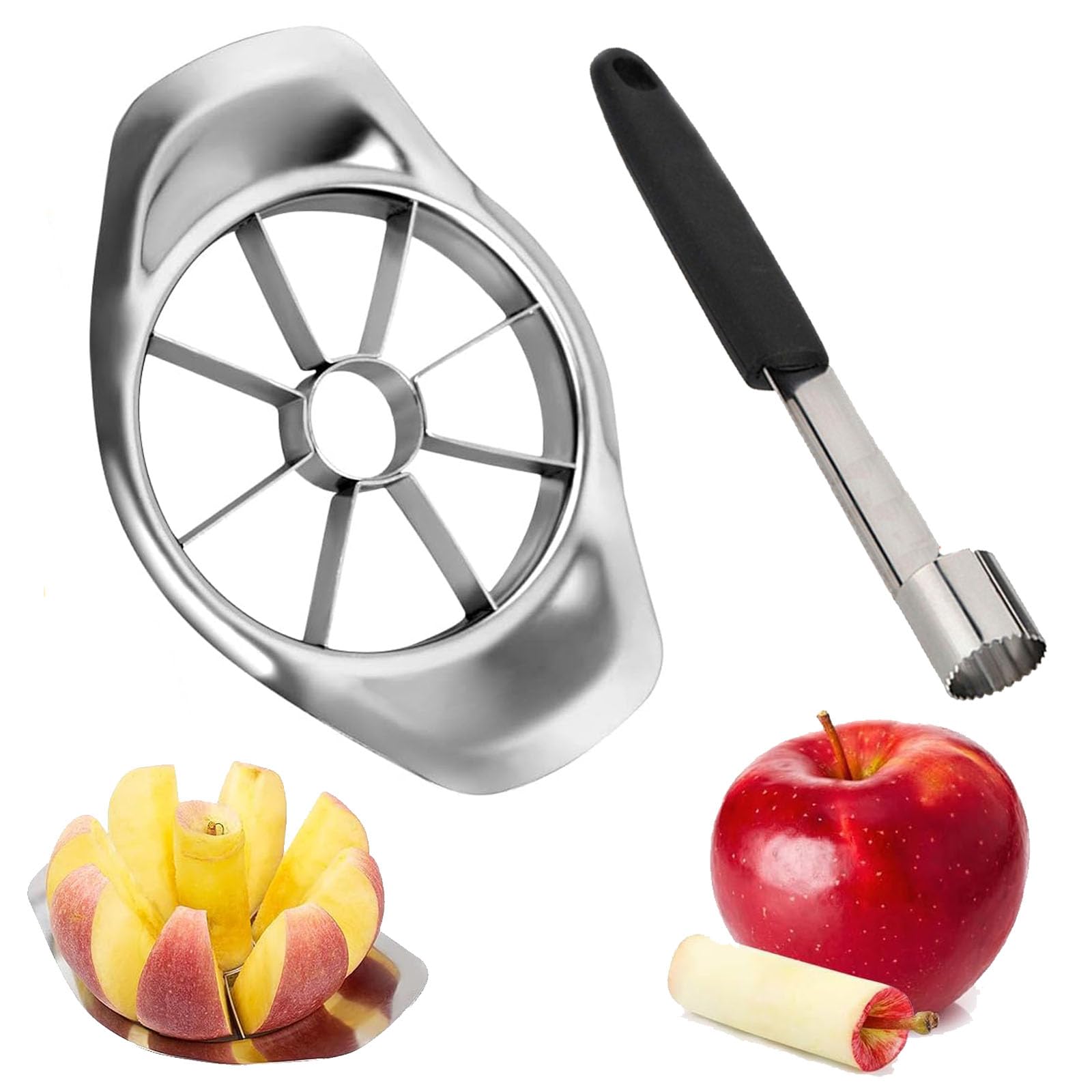 Apple Corer and Slicer 2Pcs Set