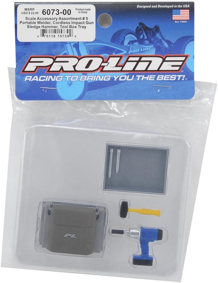 Proline 607300 Scale Accessory Assortment #5 (Welder, Impact Gun and Hammer)