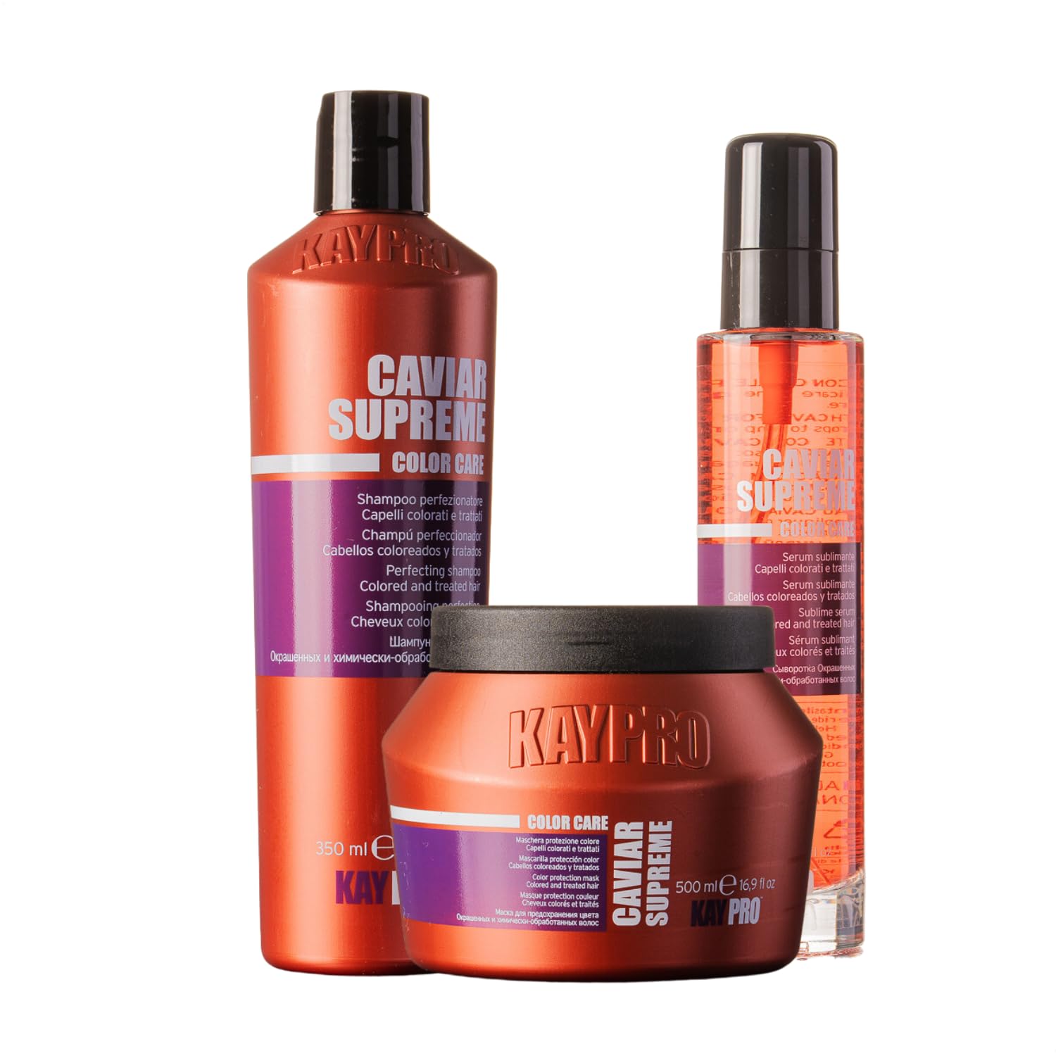 Caviar Supreme Color Care Trio, Shampoo and Mask Set for Colored and Treated Hair