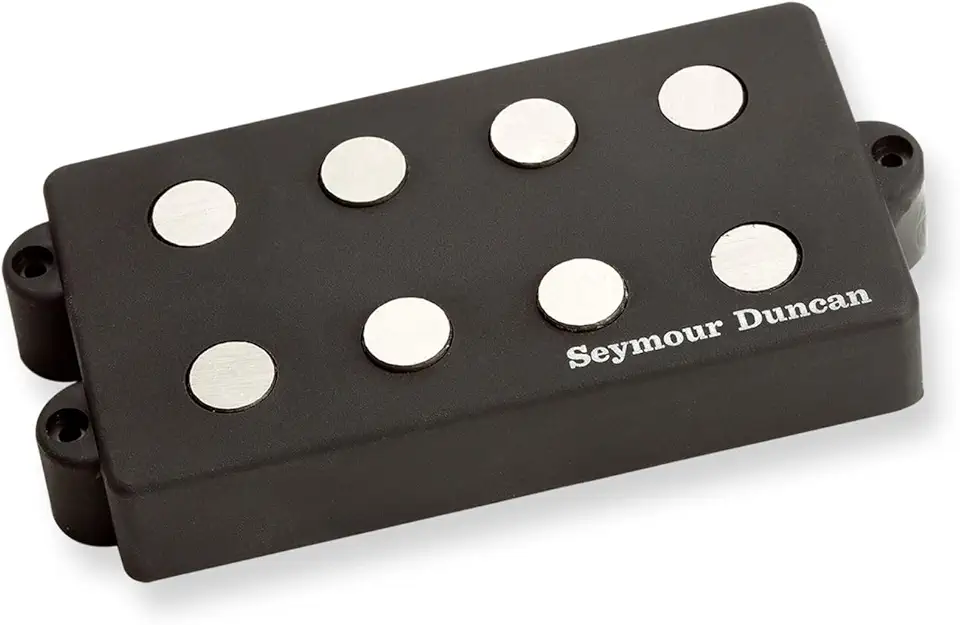 Seymour Duncan Captador de contrabaixo de 4 cordas de cerâmica Music Man dos anos 90 – Captador de substituição moderno para contrabaixo de 4 cordas, perfeito para estilos Heavy Rock ou Thumb-Funk