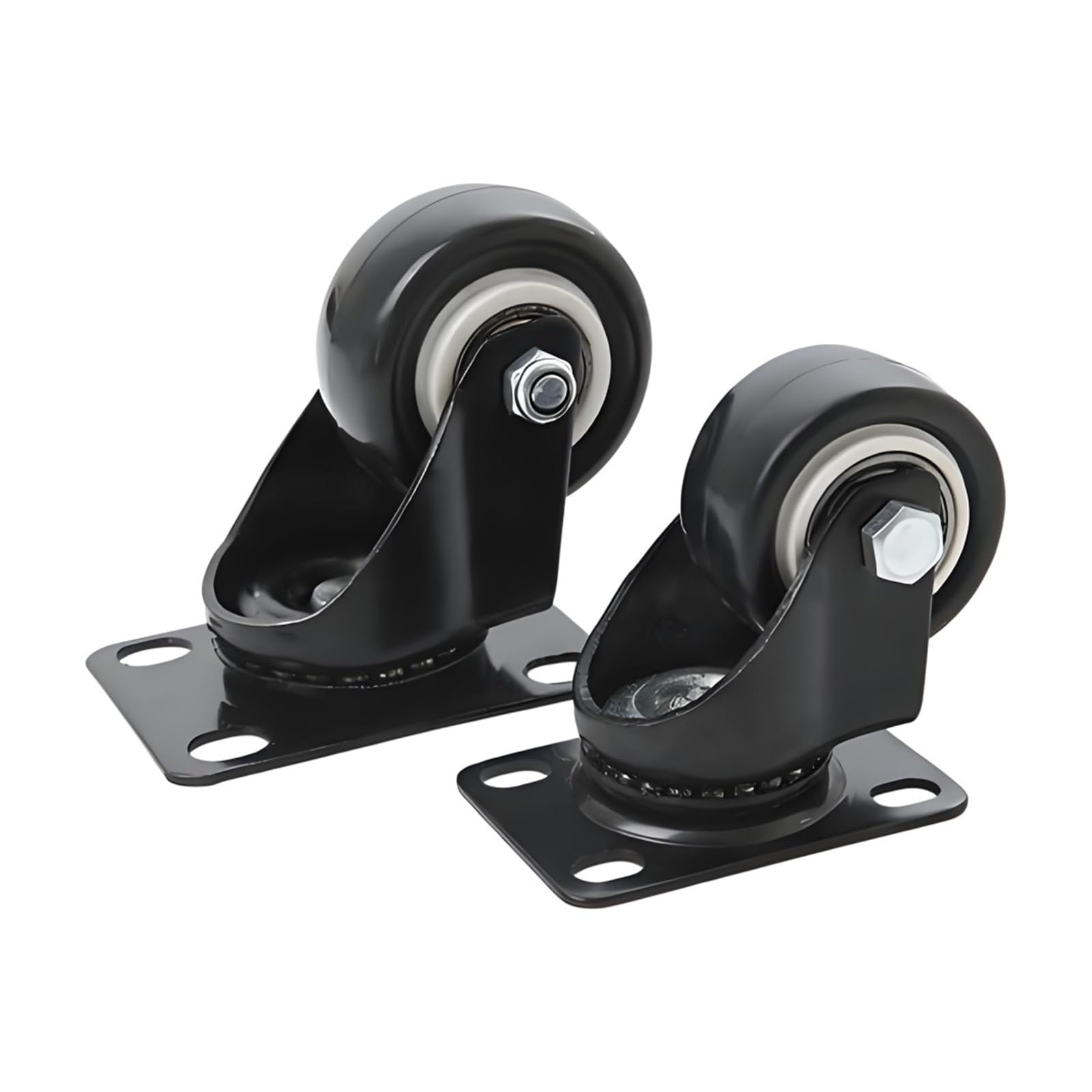 Ruedas direccionales 1,5 2 3 4 5 pulgadas | Pie de apoyo universal for carros con rodamiento suave(5inch caster)