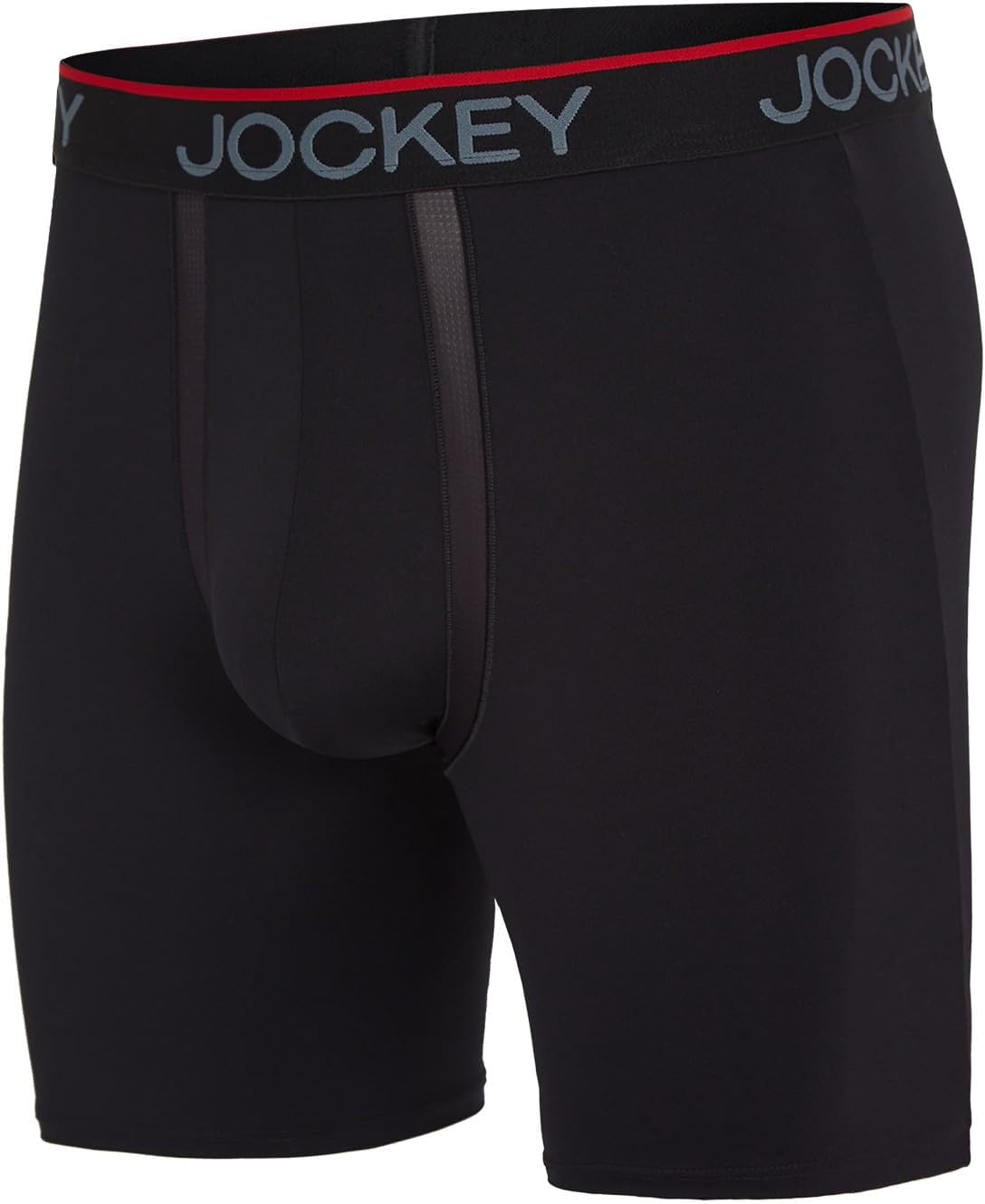 Jockey Men's Underwear Chafe Proof Pouch Microfiber 8.5" Long Leg Boxer Brief - 3 Pack - Image 5