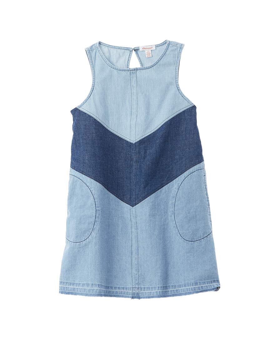 Ella Moss Girls Big 3 Tiered Denim Dress | Desertcart Papua New Guinea