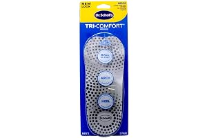 Dr Scholls Tri-Comfort Orthotics Inserts Mens Size 8-12 1-Pair Packages