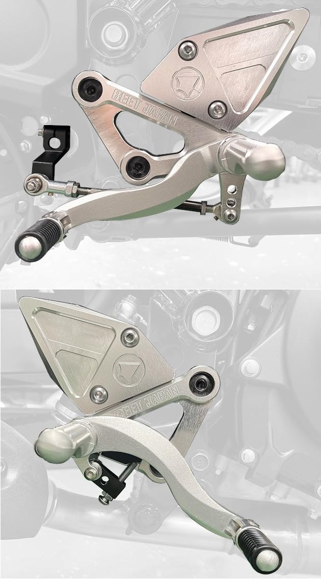 BEET JAPAN バイク用ステップ シルバー Amazon | BEET(ビート) ハイパーバンク シルバー 固定式 24