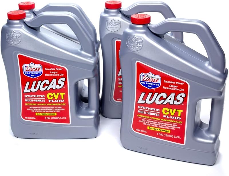 Fluido de Transmissão CVT Sintético Lucas Oil 3,79 L – 1 unidade