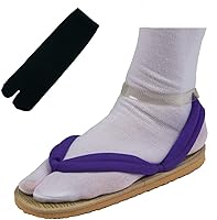 Vista 1 de GDAMSTO Zuecos de cosplay de anime con calcetines, zapatos, accesorios de disfraz