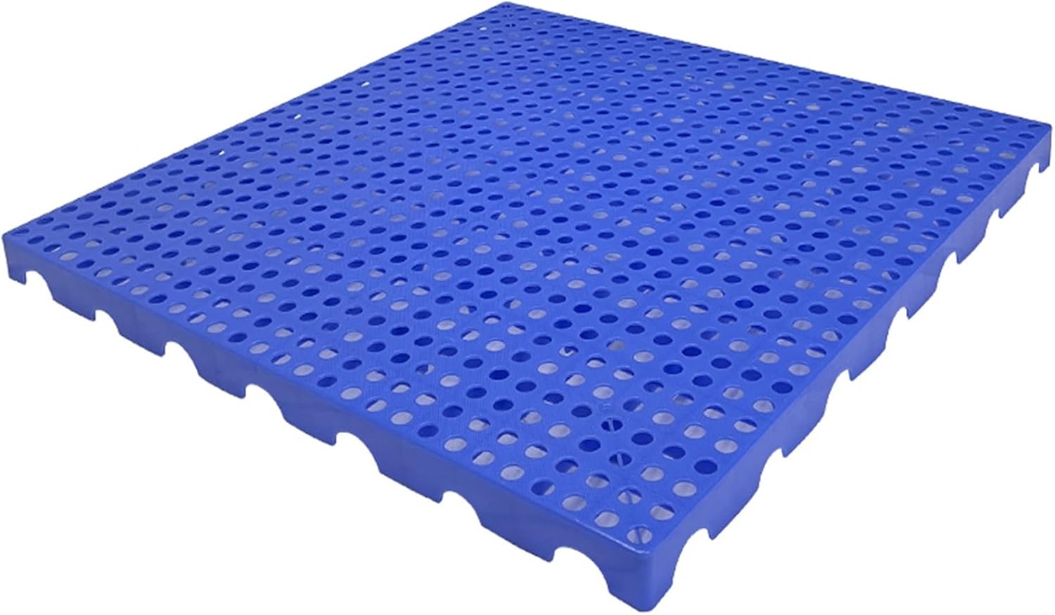 Plastic Pallet for Moisture Proof Basement Storage, Lightweight and Wear Resistant Floor Pallet, Article Rack Splicable Pallet Rack, for Supermarket Warehouse(40 * 5cm/15.7 * 1.9in)