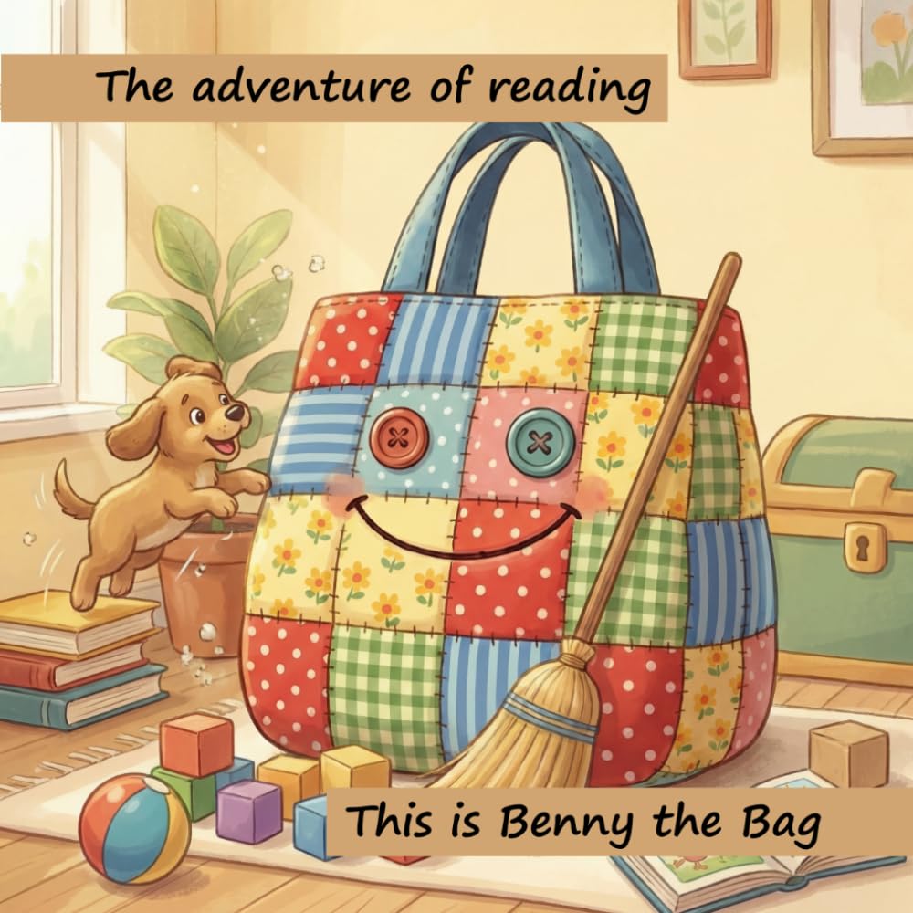 This is Benny the Bag: A Global Reading Story for Toddlers. Learn First English Words.