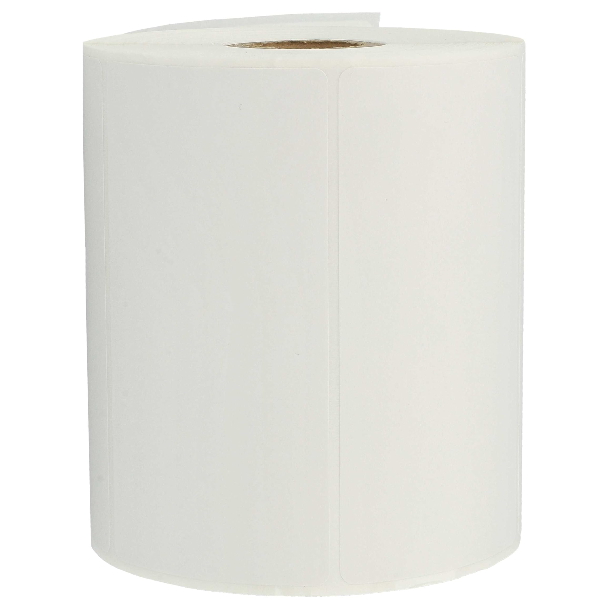 vhbw Rollo de etiquetas 102 mm x 50 mm compatible con Brother TD-4420DN, TD-4520DN, TD-4410D, TD-4550DNWB