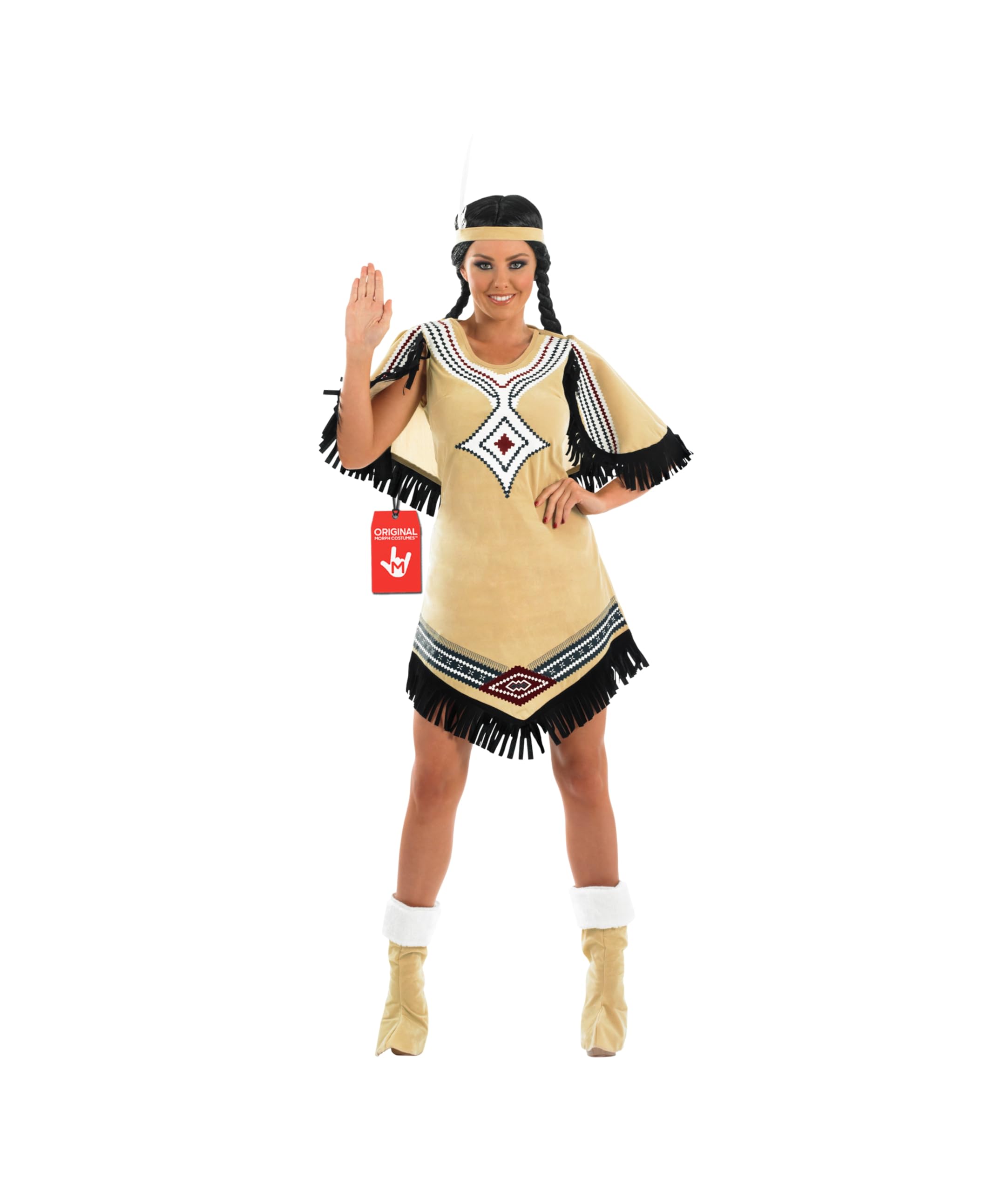 Native American Fancy Dress, Native American Costume Women, Indian Fancy Dress, Wild West Fancy Dress Women