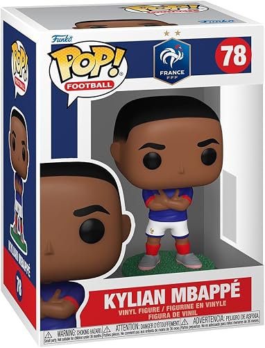 Funko POP! Football: France - Kylian Mbappé - Collectable…