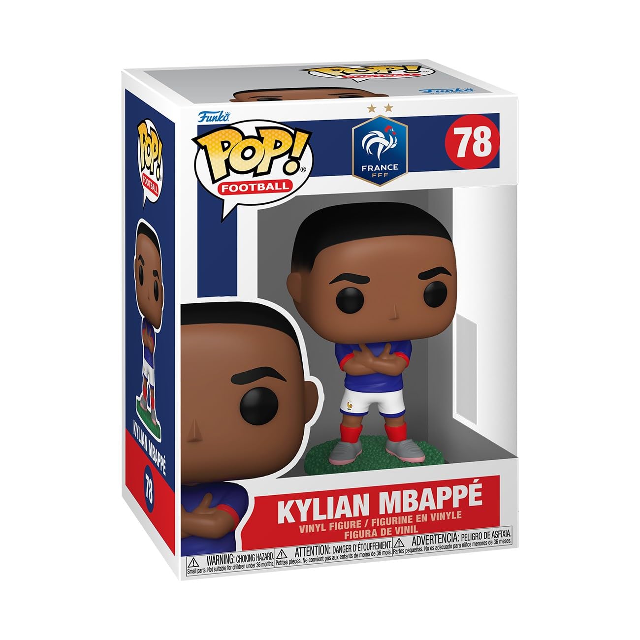 エムバペ【パリサンジェルマン/2018-2019】FUNKO POP! Amazon.com: Funko Pop! Football: France - Kylian Mbappé - World