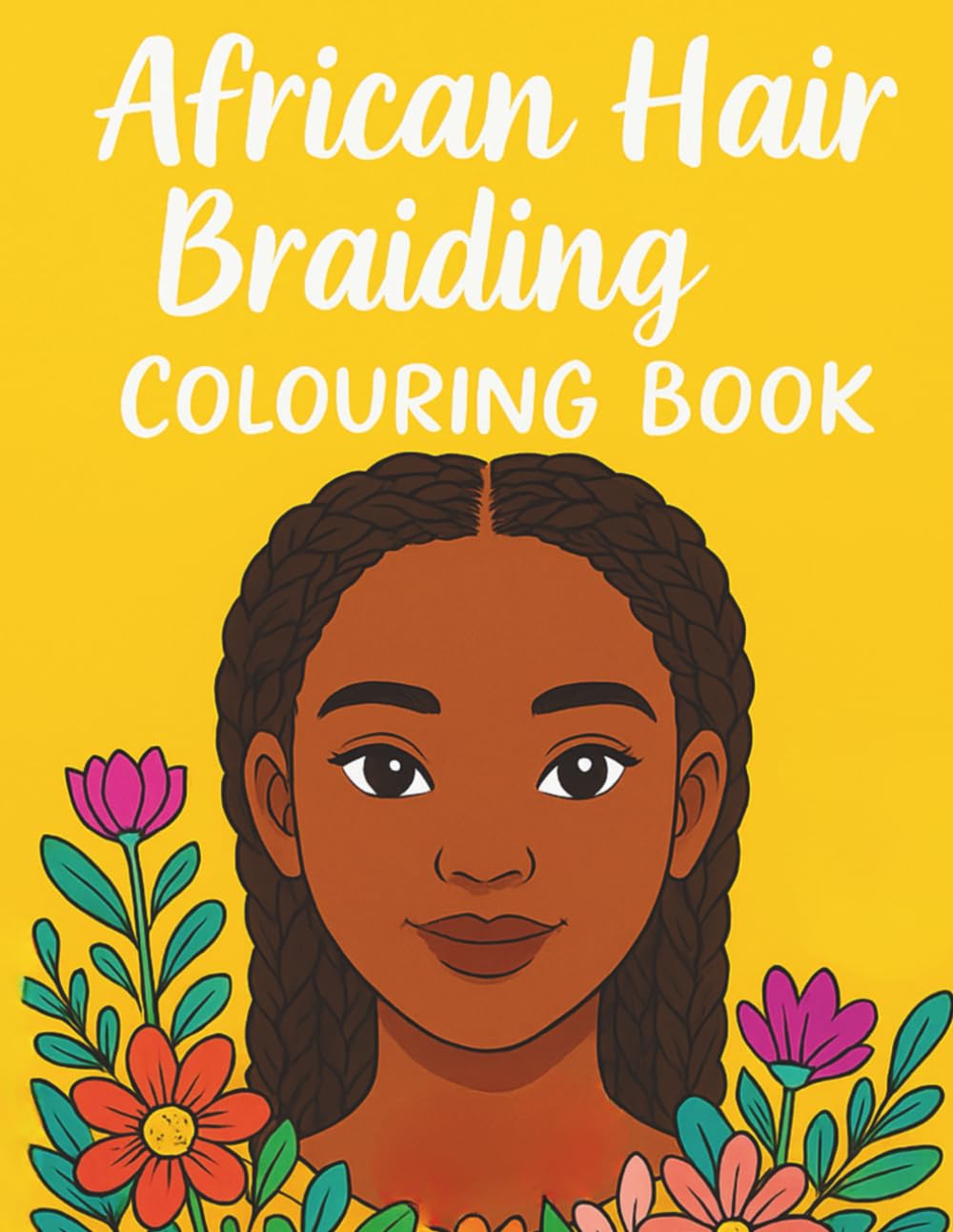 African Hair Braiding: A Beautiful Coloring Book Celebrating Braids, Culture & Creativity