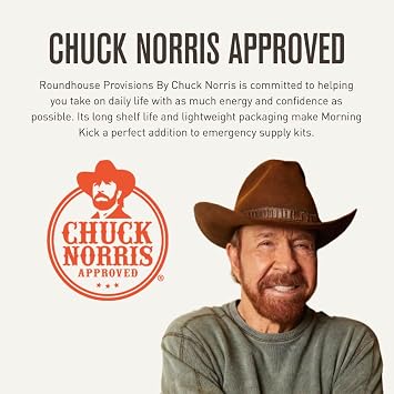 ROUNDHOUSE PROVISION Morning Kick and 3 Day Emergency Meal Kit Bundle